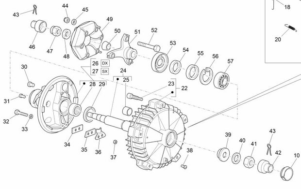 Achteras Keerring ApeTM - Wheelside