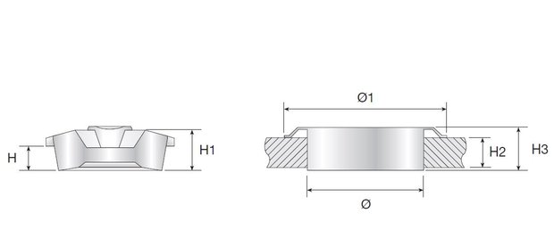 Ice Lid round RVS/INOX - 31cm