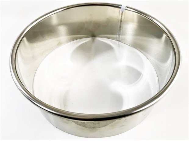 Ice Lid round RVS/INOX - 22.6cm (hole 21cm)