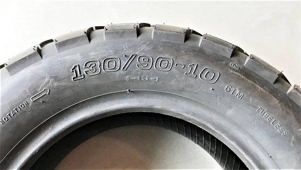 Tyre 130/90-10 Ape50