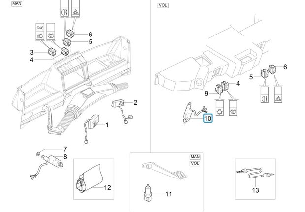 Contactslot ApeTM 703V - Benzine en Diesel