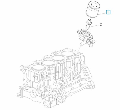 Oil filter Daihatsu / Porter 1.0 / 1.3 / 1.5