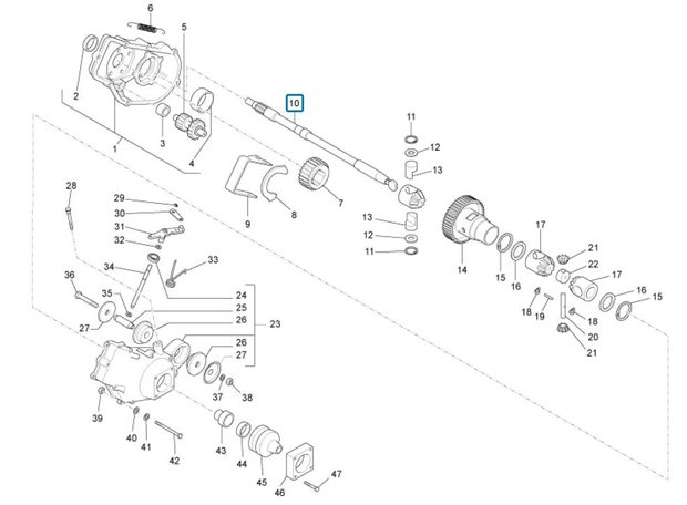 Drive shaft Ape50 