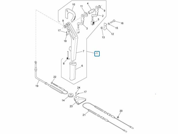 Lever unit ApeTM - Petrol