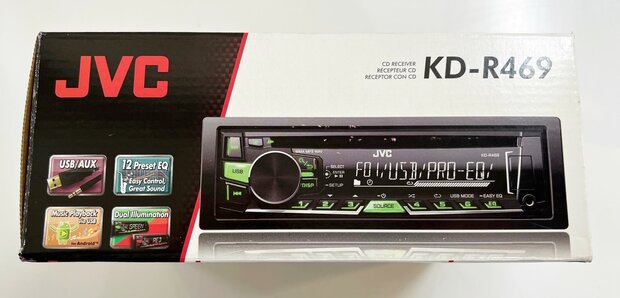 Car stereo / radio JVC with CD/USB/AUX