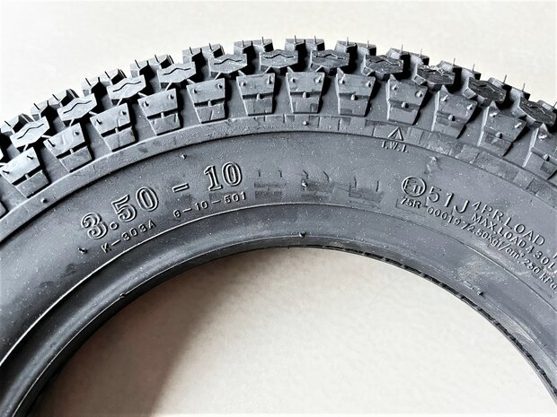 Tyre budget Kenda 3.50x10'' 51J  Ape50