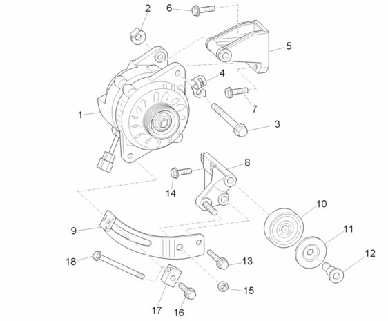 Alternator Porter Multitech 1.3 - SALE