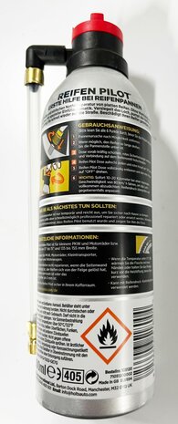 Bandenpech - reparatie spray spuitbus 300ml. Ape50