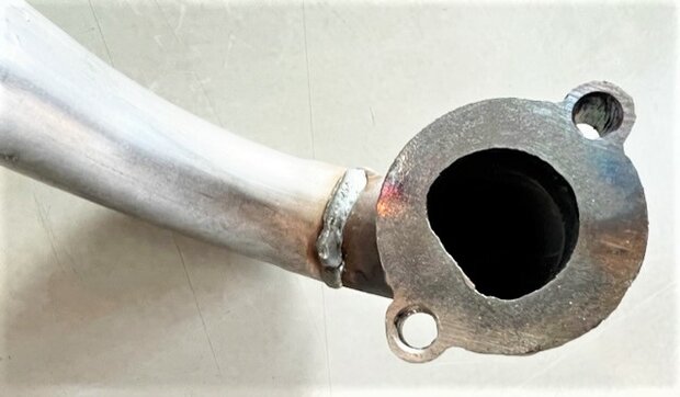 Exhaust  ApeTM + Vespacar P2 + Apecar P501-P601 Petrol version - imitation