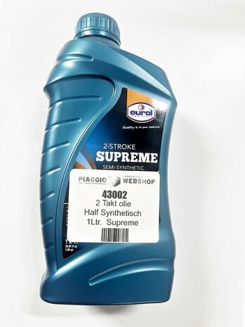 2 Takt mengolie Half  synthetisch 1 ltr.  - Supreme