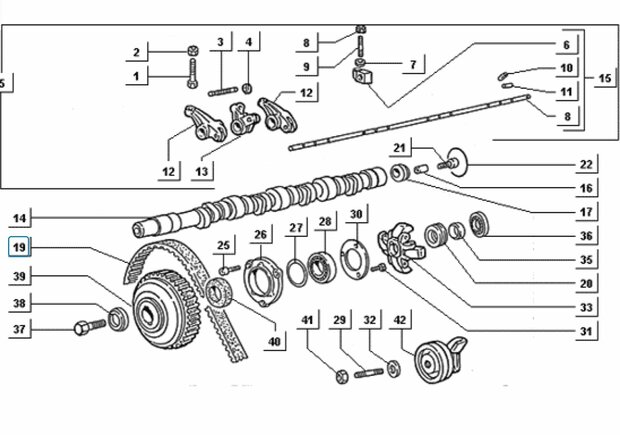 Distributieriem Daihatsu / Porter Diesel 1.4 + Quargo