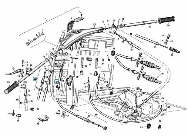 Schakelkabel Apecar P501-P601