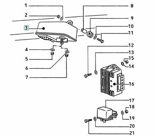 Pre - heating control unit ApeTM + Vespacar P2 Diesel