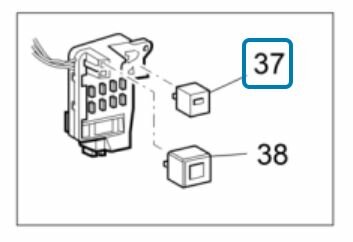 Turn indicator relais Daihatsu / Porter up to 2010 - imitation