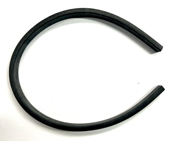 Side window gasket - straight version Ape Classic + Apecar P501-P601