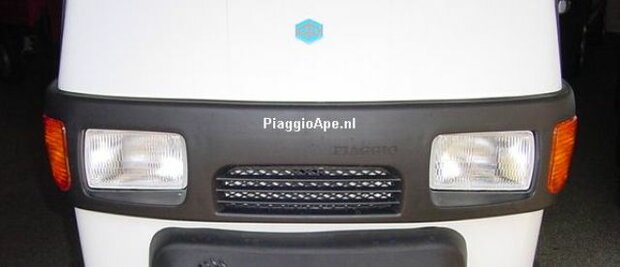 Front cover - headlight display plastic Ape50 (model with two headlights) - SALE