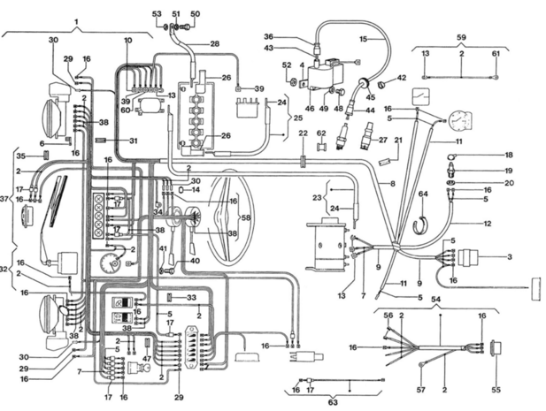 Remlichtschakelaar Vespacar P2 + P3