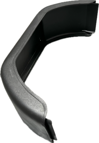 Achterspatbord Ape50 - Zwart - Links