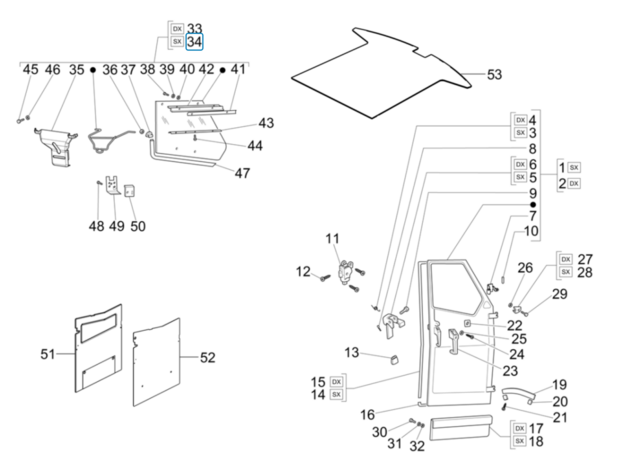 Zijruit Ape50 - Links - AKTIE