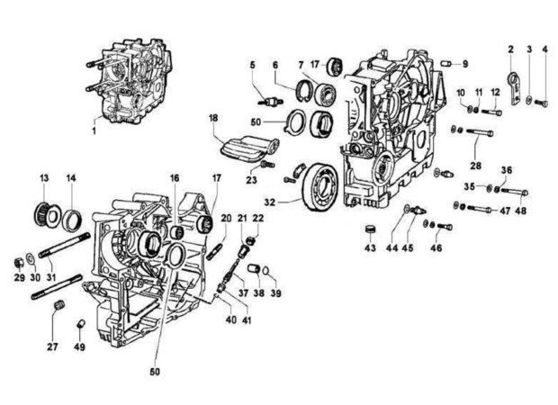 Oliedruk sensor ApeTM + Ape Classic + Vespacar P2 - Diesel - imitatie