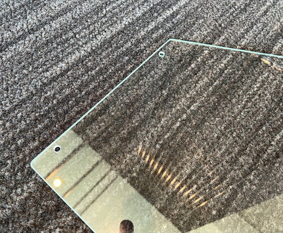 Zijruit Ape50 - Links - Rechts toepasbaar - AKTIE