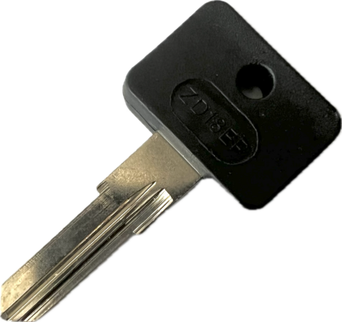 Sleutel blanco - contactslot Calessino +  Ape Classic + Calex Diesel 2007