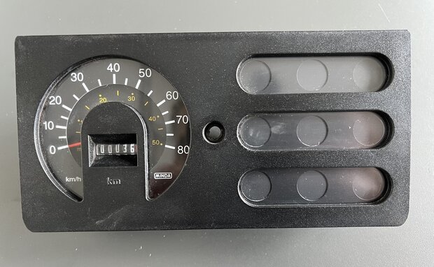 Dashboard / Tellerklok  ApeTM - Benzineversies - 2e hands