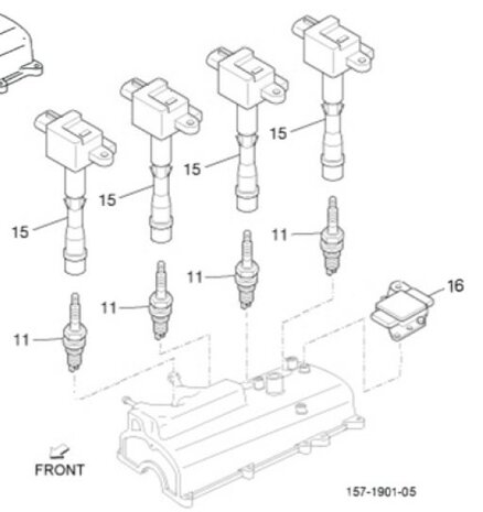 Bobine Daihatsu / Porter 1.3i 2000-2010 