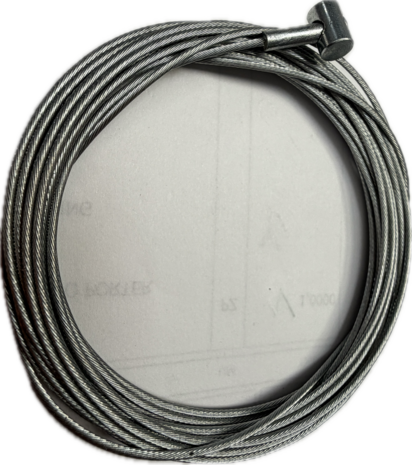 Accelerator cable to carburator Ape ​P501-601 + MP - Innercable