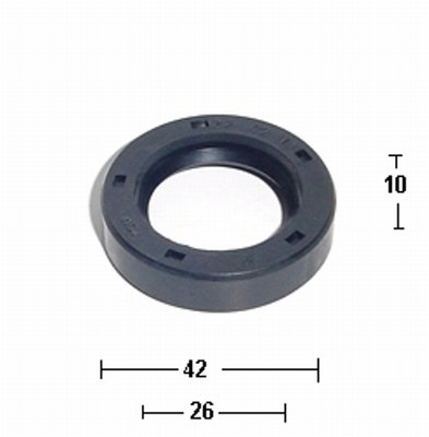  Oil seal rear axle Ape50 - Wheel side