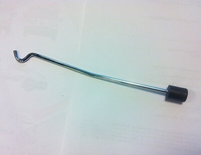 Push rod in handbrake lever Ape P50 +  Vespacar P2