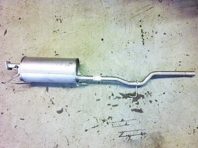 Muffler - exhaust Daihatsu / Porter Maxxi 1.3i