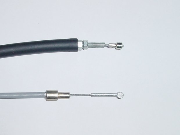 Throttle Cable  1th. part from throttle pedal ApeTM - Petrol
