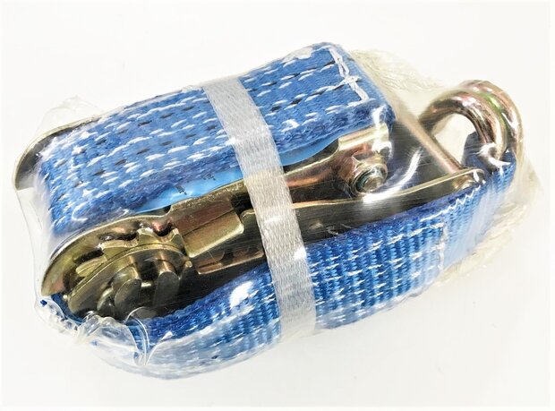 Lashing strap 35mm. / 6mtr. blue