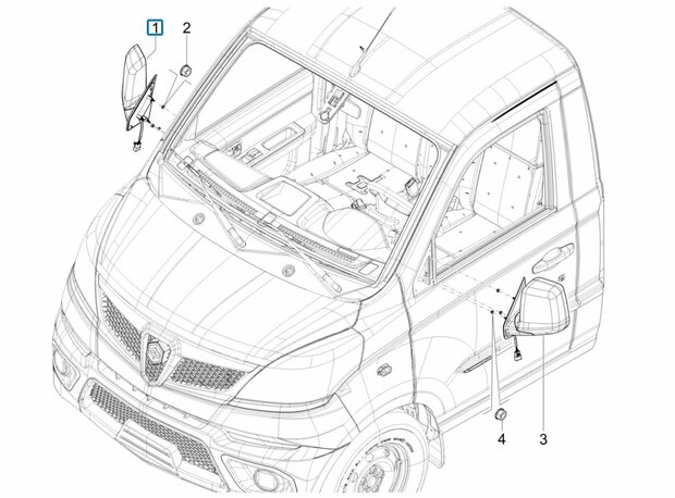 Mirrr adjusting by hand Porter NP6 1.5 - Right