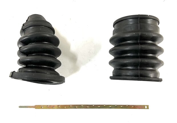 Drive shaft cover kit - inner and outher cover - Calessino + Ape Classic + ApeTM 422cc Diesel