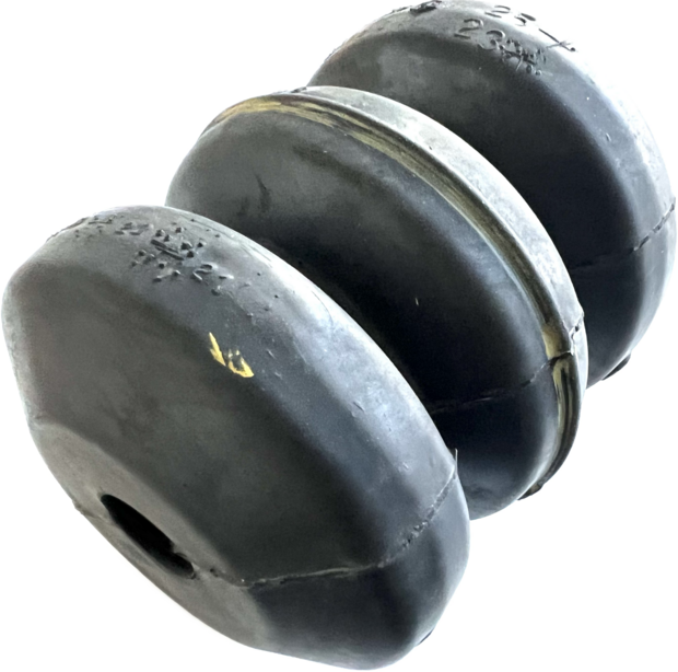 Schokdemper buffer op draagarm Calessino 200 EU2 + EU4