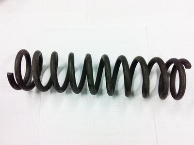 Rear coil spring - shock absorber Ape50 - extra reinforced