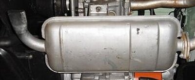 Uitlaat Calessino en Ape Classic + ApeTM Diesel