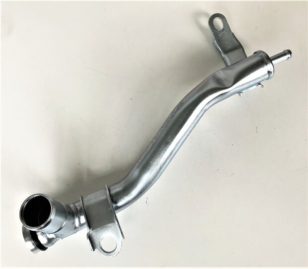 Cooling tube behind water pump Porter Multitech 1.3