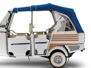 Canvas roof ape calessino diesel - blue