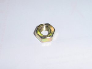 Moer M10 x 1,25 op draadeind schokbreker Ape