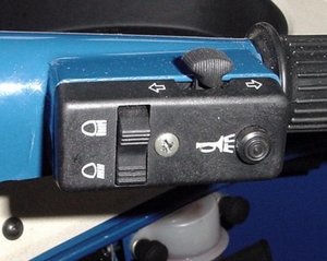 Direction indicator switch unit Ape classic + calessino + Apecar P501-P601