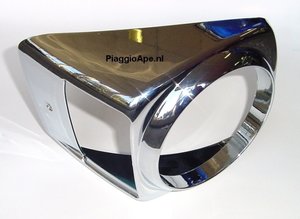 Chrome headlight unit - trim  Ape Classic + Calessino - Right