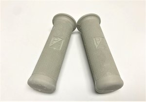 Rubber handvatten set van 2 stuks 21mm. universeel - grijs