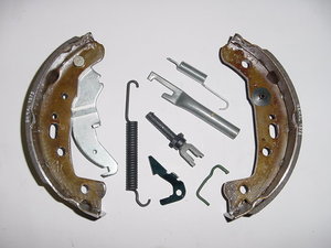 Remschoen set achterzijde Ape Classic + Calessino - Links
